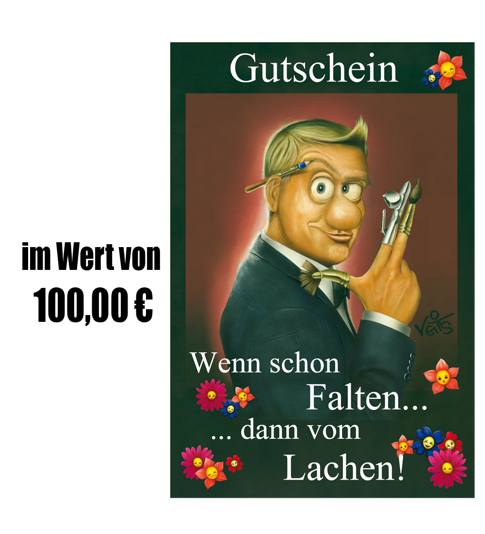 Gute Laune Geschenkgutschein von Veit´S im Wert von 100€