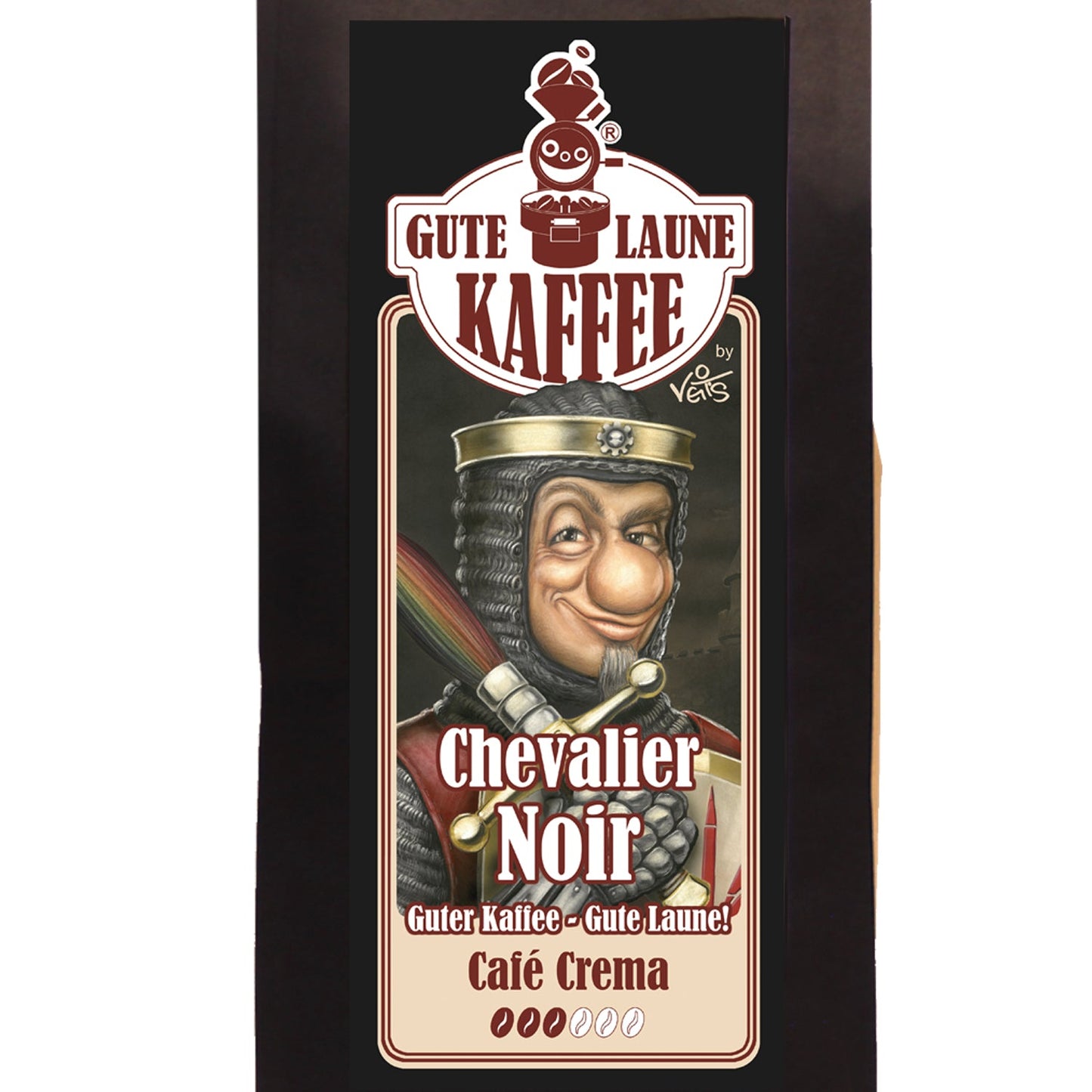 Chevalier Noir, Cafe Crema, Filterkaffee