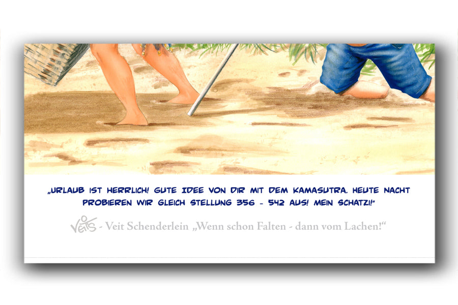 Bild Karikatur Cartoon Urlaub Kamasutra
