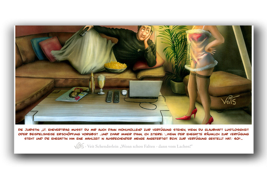 Bild, Karikatur, Cartoon Anwalt Jurist Juristin