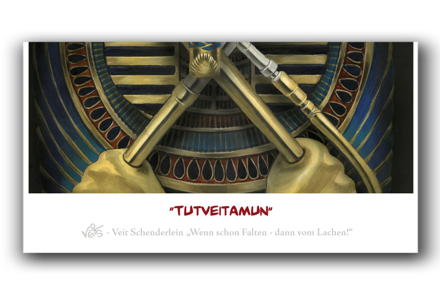 Bild Karikatur Cartoon VeitS Tutveitamun