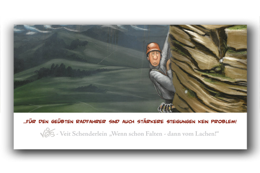 Bild Karikatur Cartoon Bike, Radsport, Radfahrer