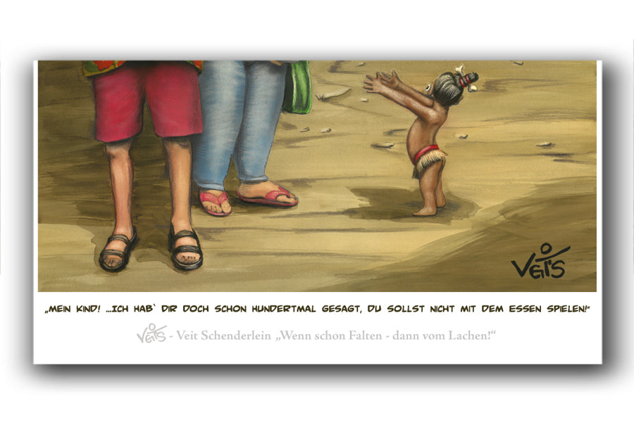 Bild, Karikatur, Cartoon Urlaub