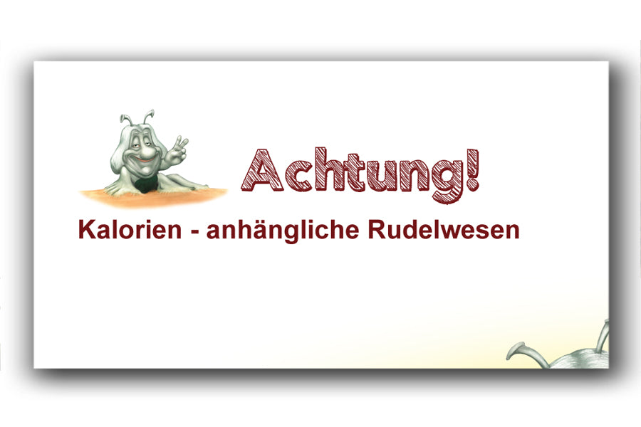 Bild Karikatur Cartoon Kalorien Ernährung