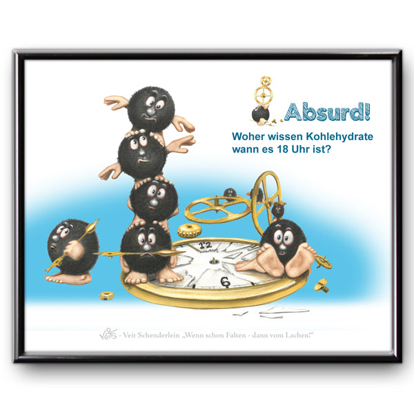 Bild Karikatur Cartoon Kohlehydrate