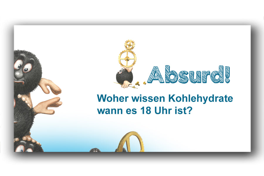 Bild Karikatur Cartoon Kohlehydrate