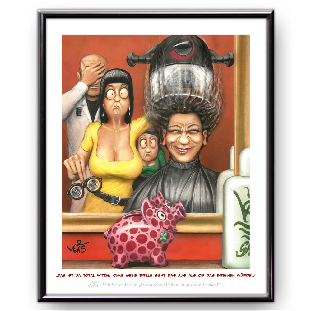 Bild, Karikatur, Cartoon, Friseur