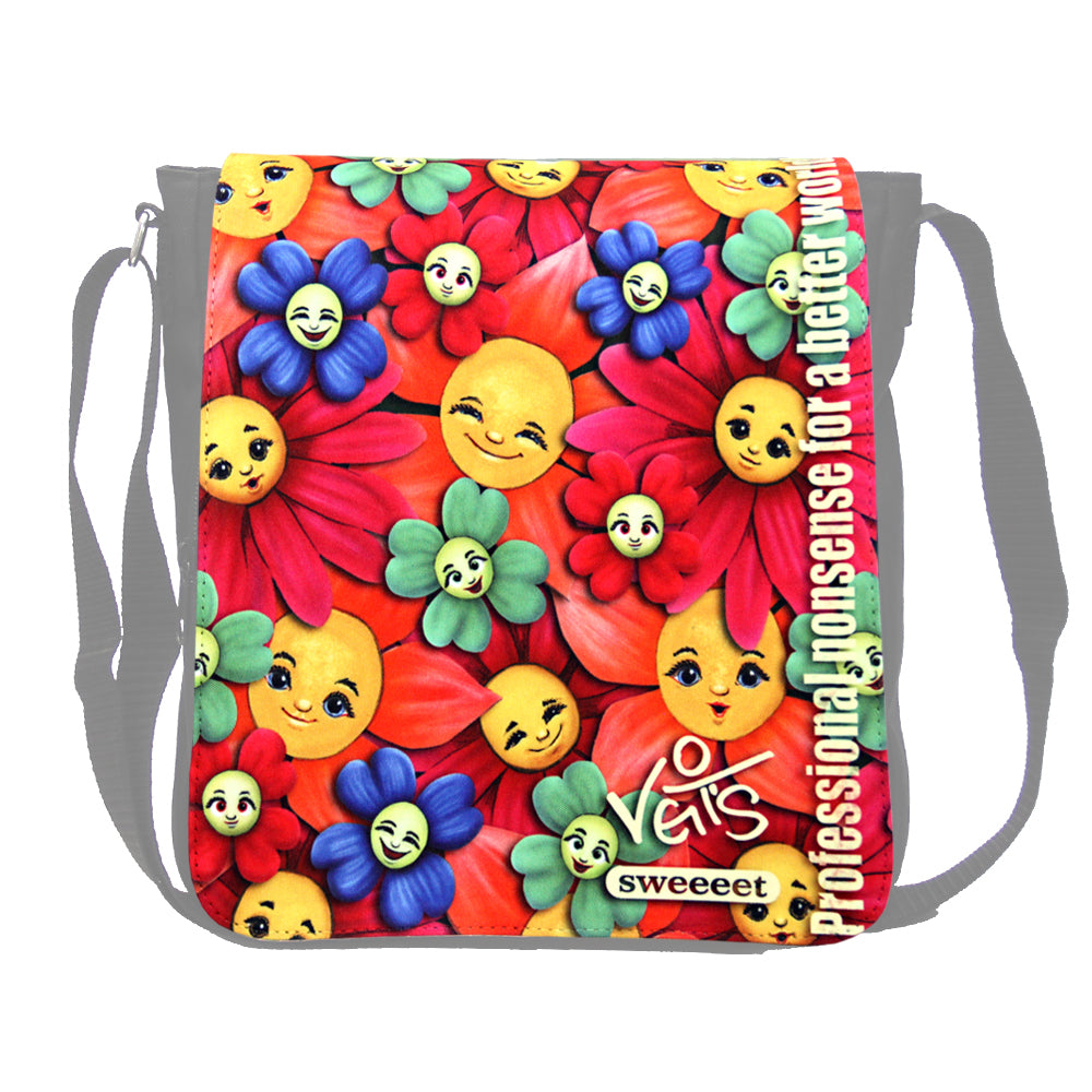 Austauschmotiv Decklasche "Veit`S Blumen" passend zur Veit`S Handtasche Schultertasche Emma