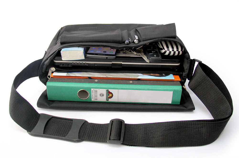 Veit'S Gute Laune Tasche Schultertasche Laptoptasche Messenger Bag mit Katzen-Motiv "Veit`S ROYAL SILLY CATS"
