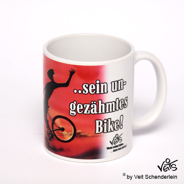Tassen, Kaffeebecher, Kaffeetassen, Veit`S Gute Laune Tassen, Fahrrad Rodeo