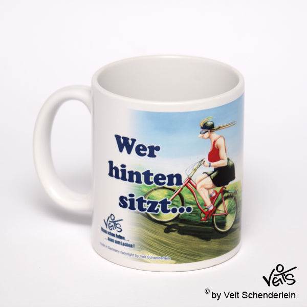 Tassen, Kaffeebecher, Kaffeetassen, Veit`S Gute Laune Tassen, Fahrrad, Ausflug