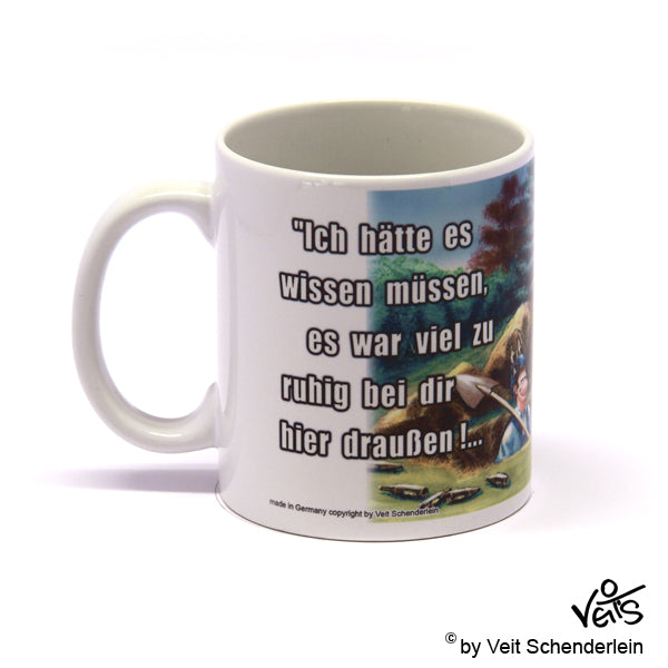 Tassen, Kaffeebecher, Kaffeetassen, Veit`S Gute Laune Tassen, Gartenarbeit, Kartoffeln legen