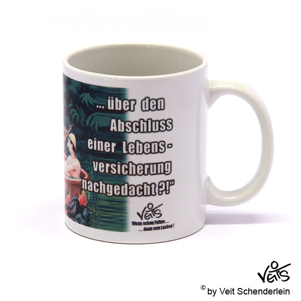 Tassen, Kaffeebecher, Kaffeetassen, Veit`S Gute Laune Tassen, Versicherungsvertreter