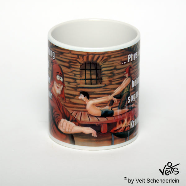Tassen, Kaffeebecher, Kaffeetassen, Veit`S Gute Laune Tassen, Physiotherapie, Krankenkasse