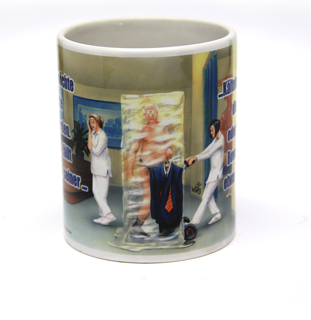 Tassen, Kaffeebecher, Kaffeetassen, Veit`S Gute Laune Tassen, Physiotherapie, Kältetherapie