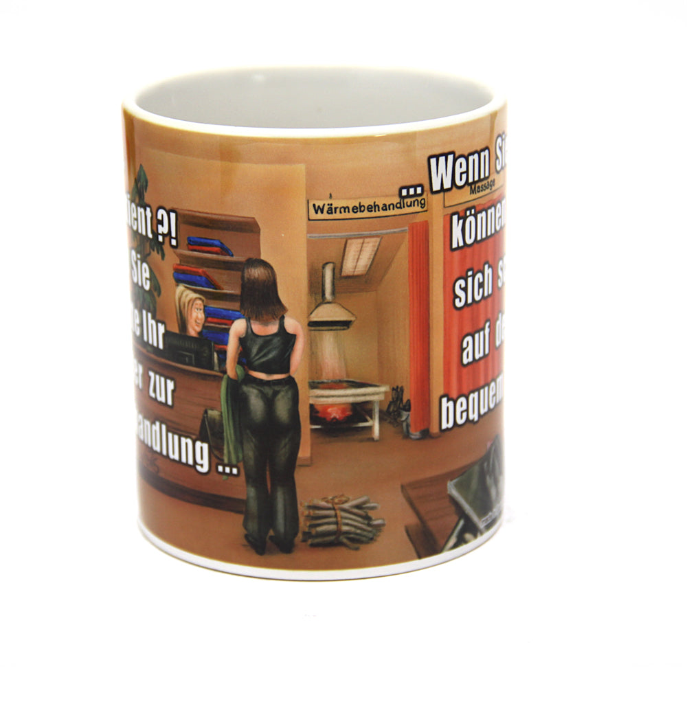 Tassen, Kaffeebecher, Kaffeetassen, Veit`S Gute Laune Tassen, Physiotherapie, Wärmetherapie