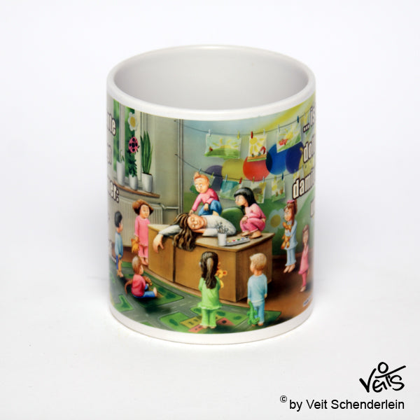 Tassen, Kaffeebecher, Kaffeetassen, Veit`S Gute Laune Tassen, Kindergarten
