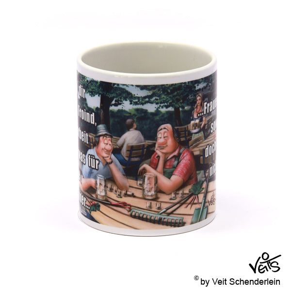 Tassen, Kaffeebecher, Kaffeetassen, Veit`S Gute Laune Tassen, Gartenarbeit, Gartenkneipe, Garten