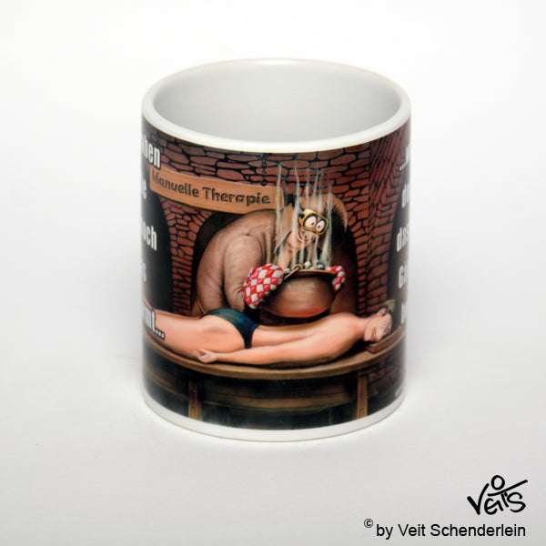 Tassen, Kaffeebecher, Kaffeetassen, Veit`S Gute Laune Tassen, Physiotherapie, Lotion, Massage
