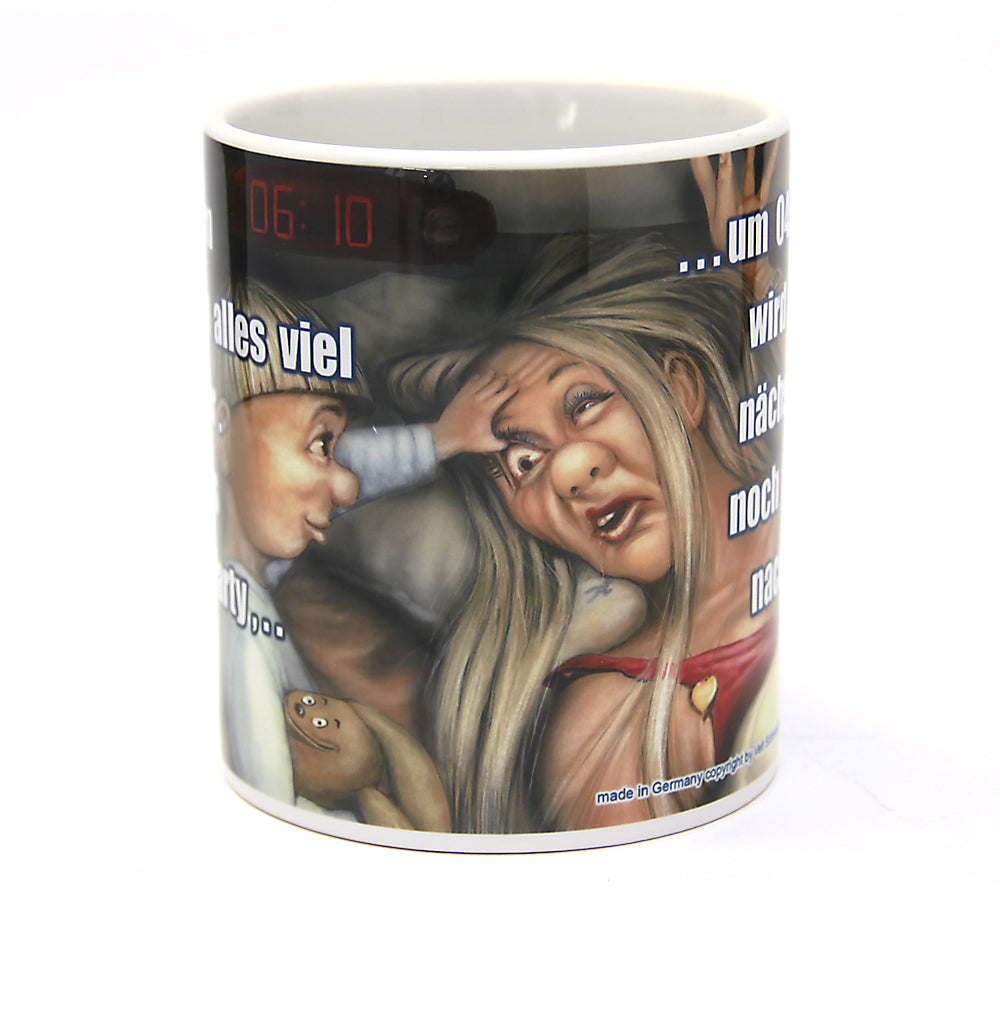 Tassen, Kaffeebecher, Kaffeetassen,Veit`S Gute Laune Tassen " Am Morgen nach der Party"