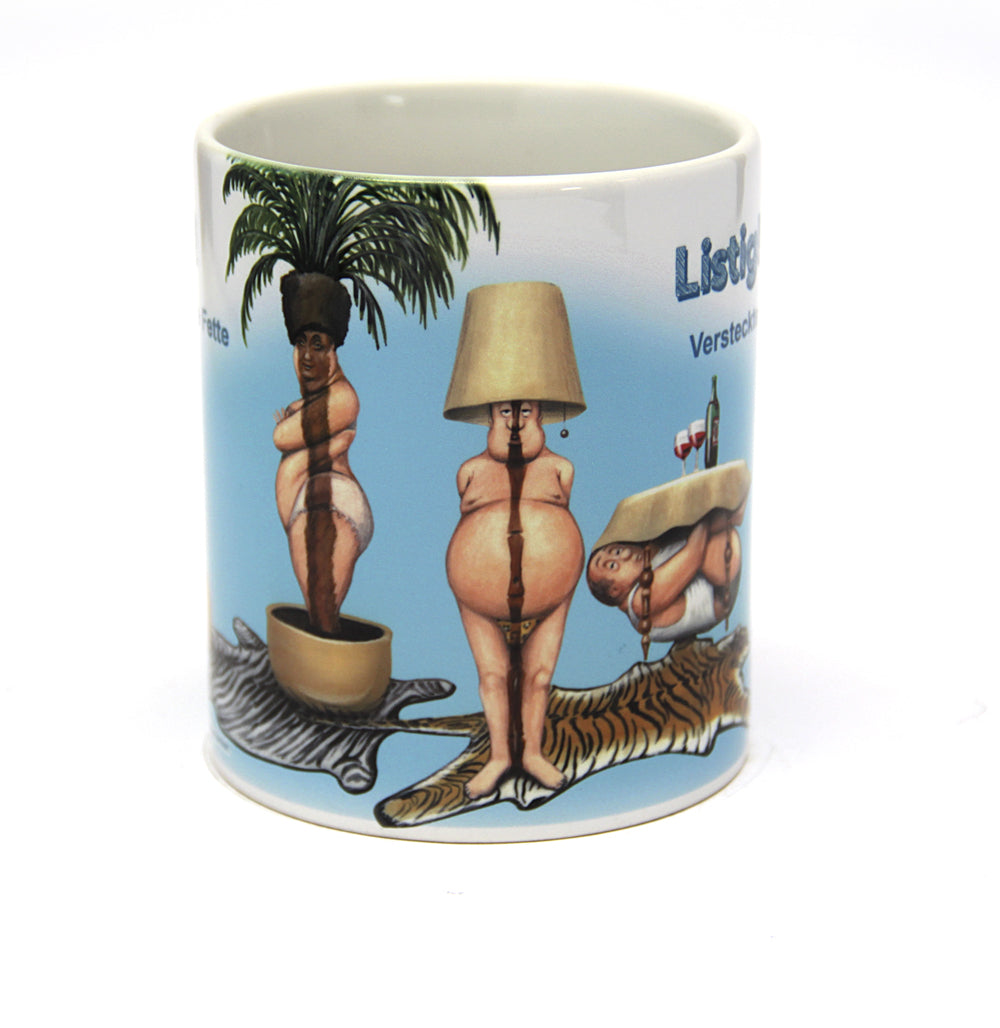 Tassen, Kaffeebecher, Kaffeetassen, Veit`S Gute Laune Tassen "Versteckte Fette"