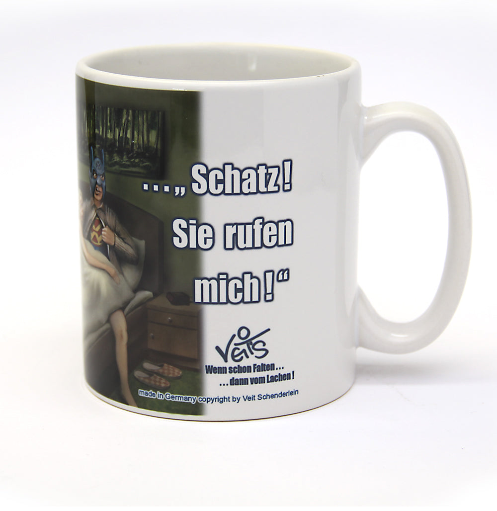 Tassen, Kaffeebecher, Veit`S Gute Laune Tasse VW-Mann