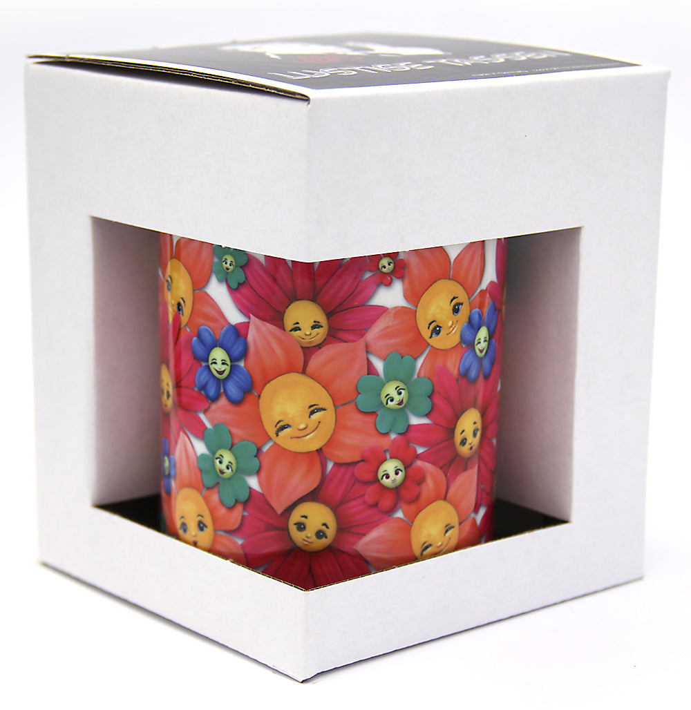 Tassen, Kaffeebecher, Kaffeetassen,Veit`S Gute Laune Tassen "Veit`S Blumen 01"