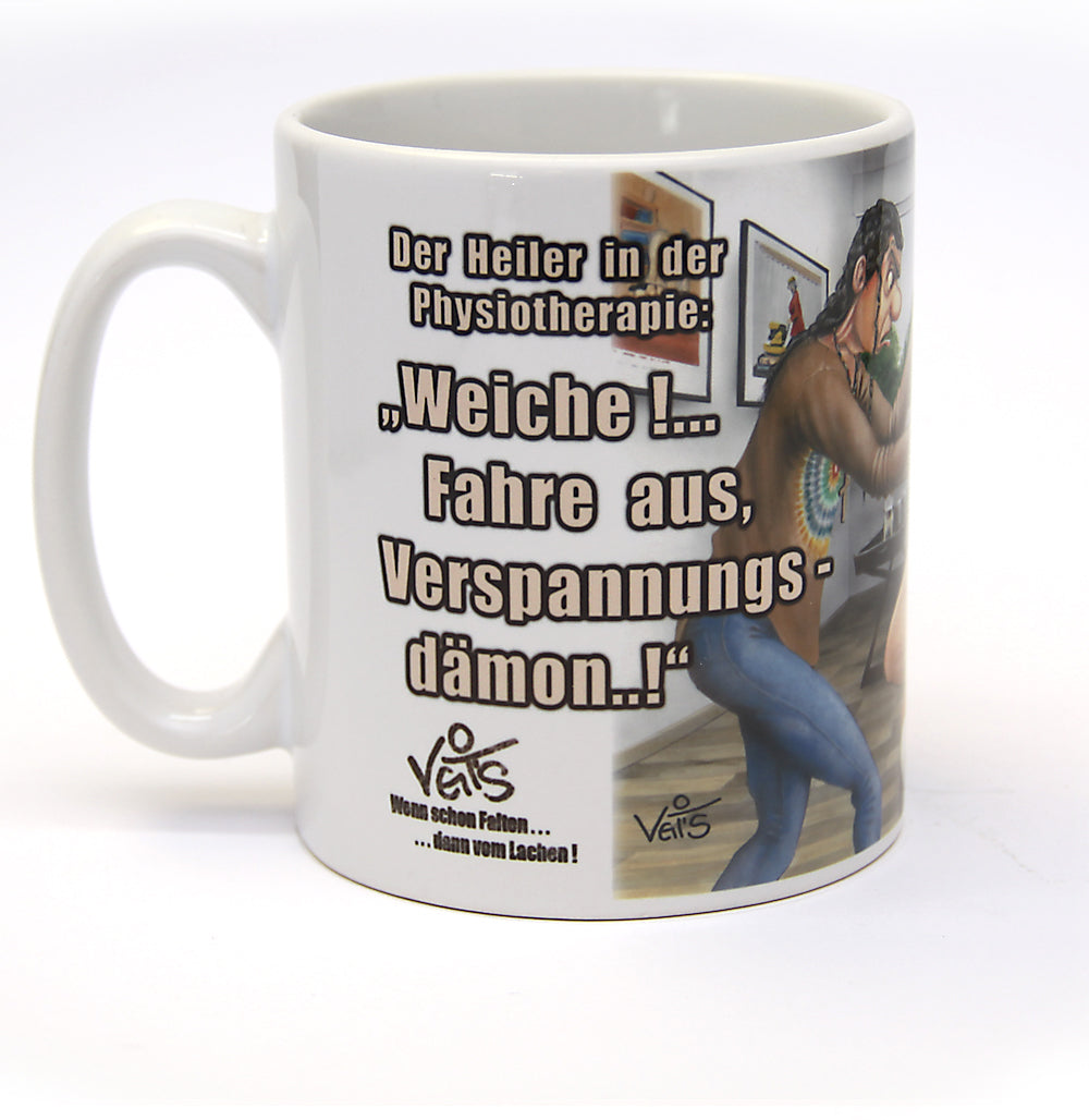 Tassen, Kaffeebecher, Veit`S Gute Laune Tasse Physiotherapie Heiler
