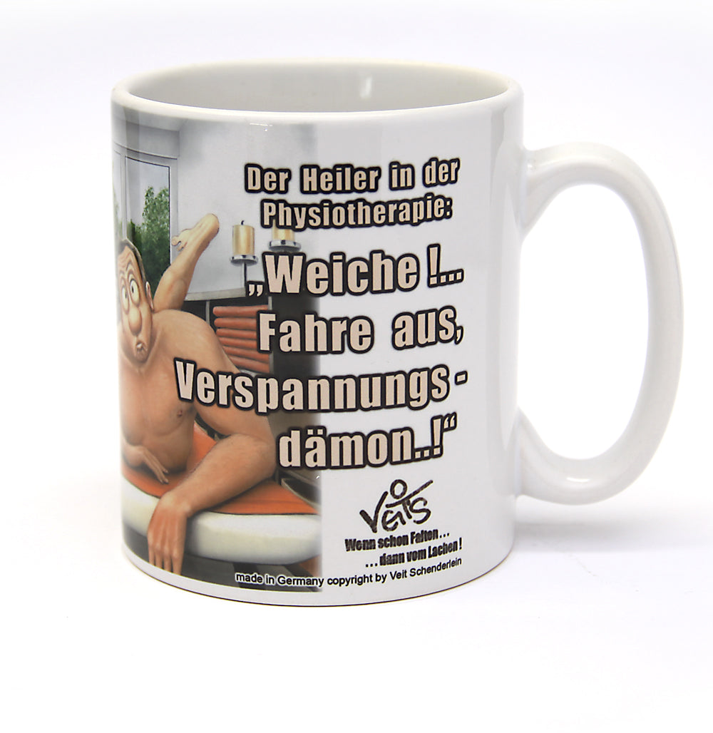 Tassen, Kaffeebecher, Veit`S Gute Laune Tasse Physiotherapie Heiler