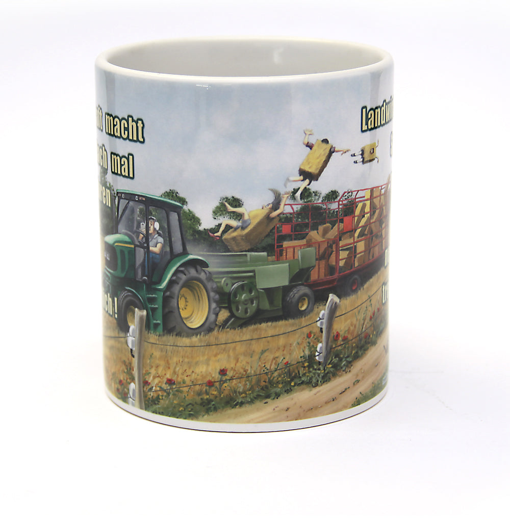 Tassen, Kaffeebecher, Veit`S Gute Laune Tasse Landwirt
