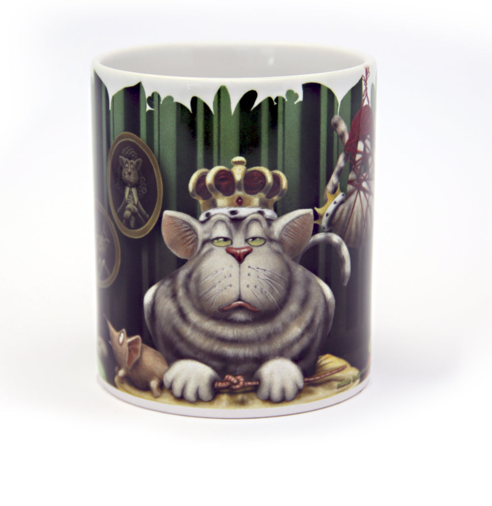 Tassen, Kaffeebecher, Kaffeetassen Veit`S Gute Laune Tasse "Royal Silly Cats"