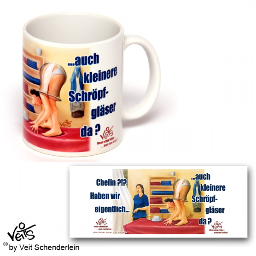 Tassen, Kaffeebecher, Kaffeetassen, Veit`S Gute Laune Tassen, Physiotherapie, Schröpfgläser