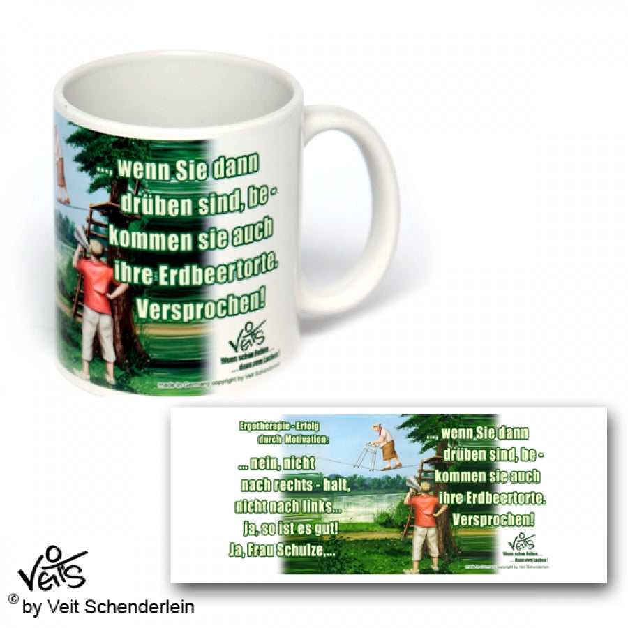Tassen, Kaffeebecher, Kaffeetassen, Veit`S Gute Laune Tassen, Ergotherapie