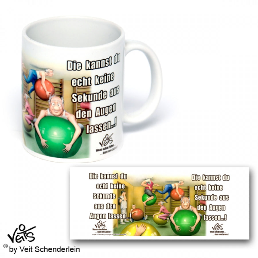 Tassen, Kaffeebecher, Kaffeetassen, Veit`S Gute Laune Tassen, Physiotherapie, Pezzi-Bälle