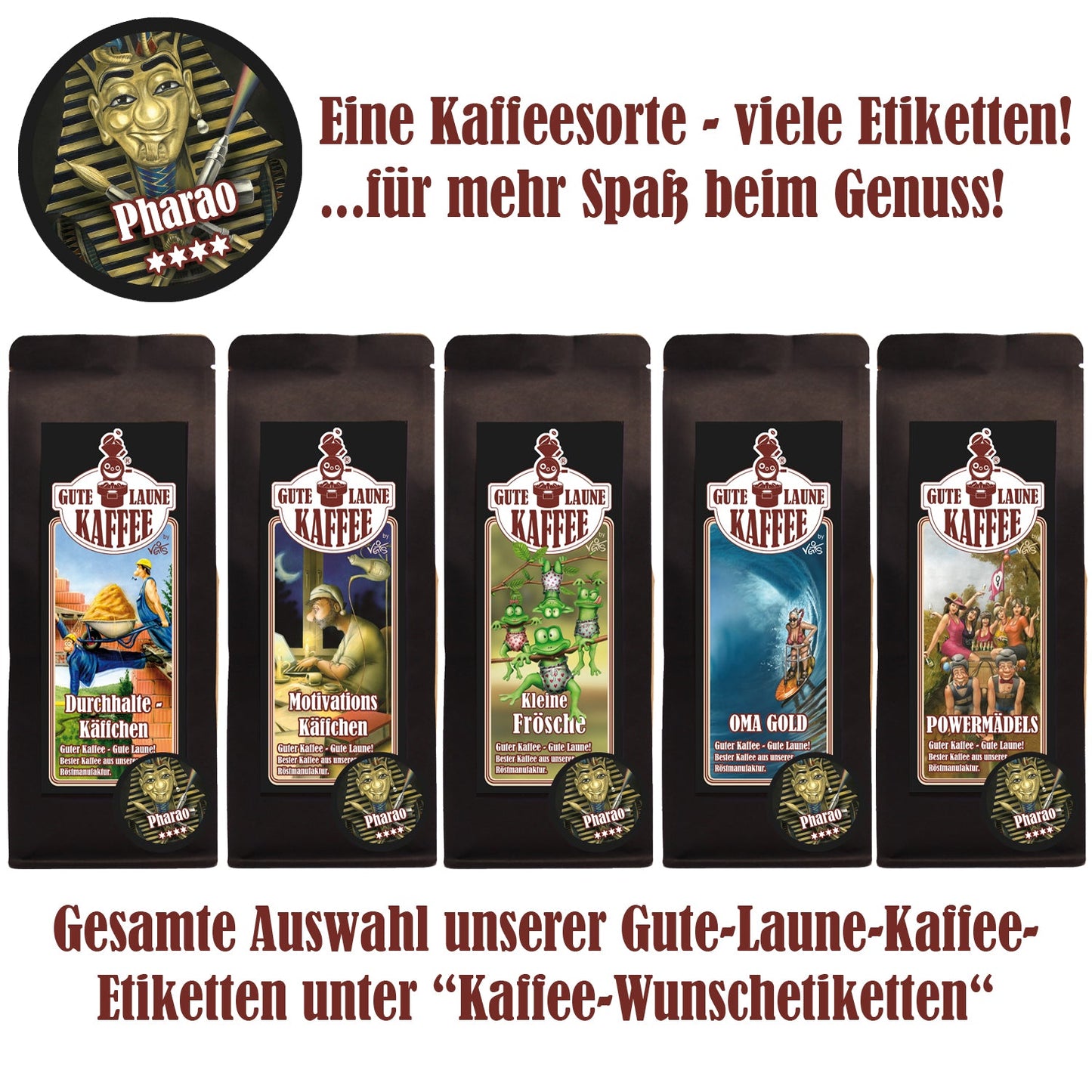 Gute Laune Espresso Pharao
