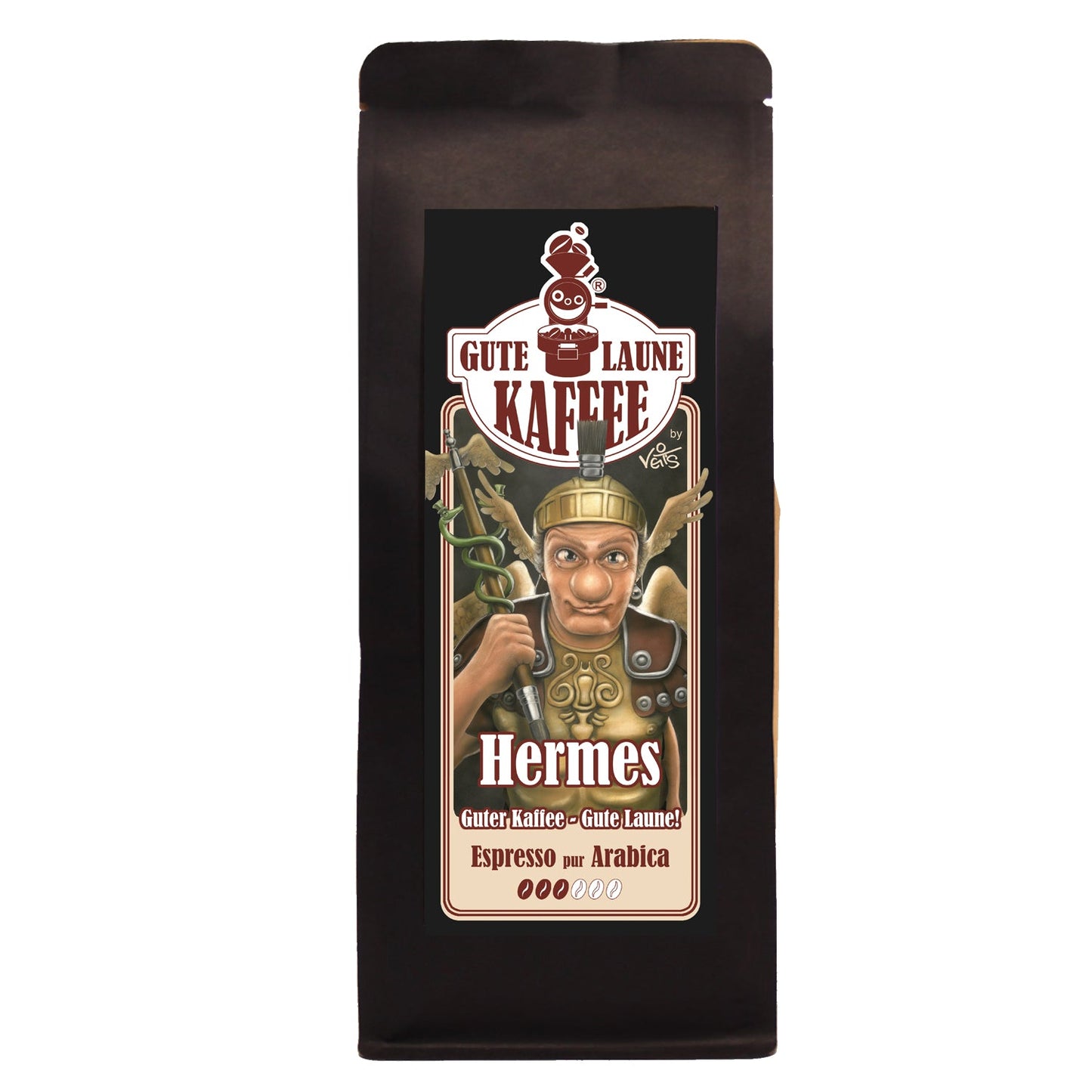 Gute Laune Espresso pur Arabica Hermes