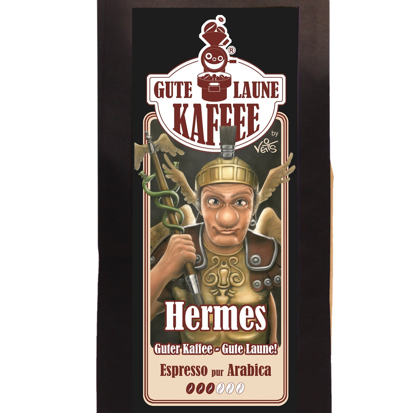 Gute Laune Espresso pur Arabica Hermes
