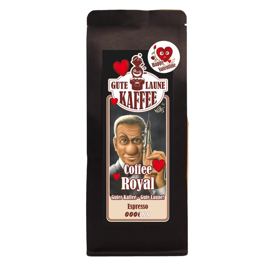 Gute Laune Espresso Coffee Royal Happy Valentine