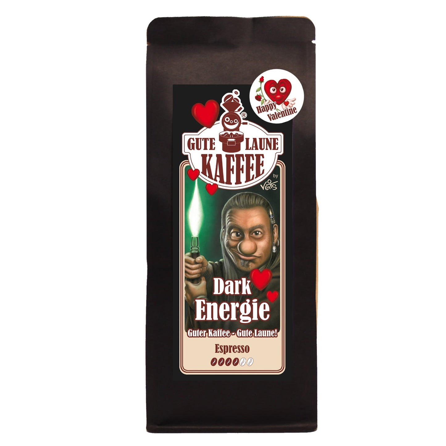 Gute Laune Espresso Dark Energie Happy Valentine